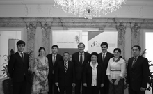 Usbekische Delegation zu Gast bei Volksanwalt Kräuter