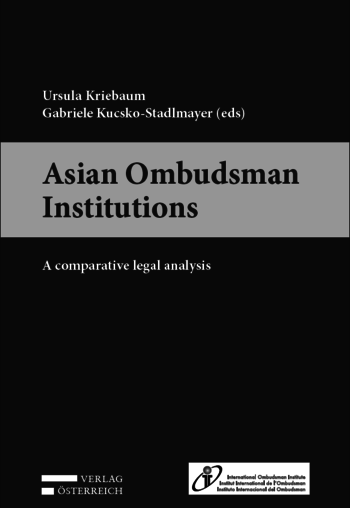 Asian Ombudsman Institutions - a comparative legal analysis