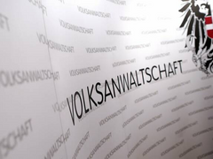 Press wall of the Austrian Ombudsman Board