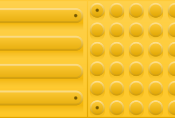 Symbolbild Bodenleitsystem für blinde Menschen