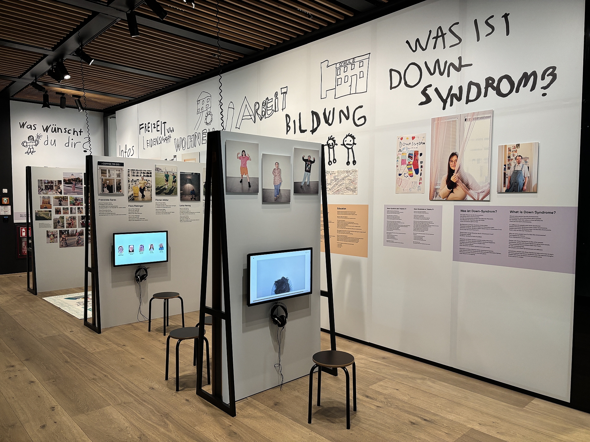 Exhibition view: ‘Down’s Syndrome’, Vienna Museum