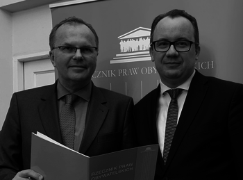 Volksanwalt Günther Kräuter mit seinem polnischen Amtskollegen Adam Bodnar