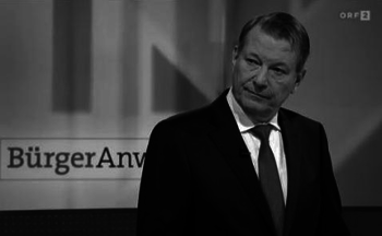 Volksanwalt Dr. Peter Kostelka im "ORF-Bürgeranwalt"