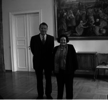 Ombudsman Kostelka with Dr. Martínez