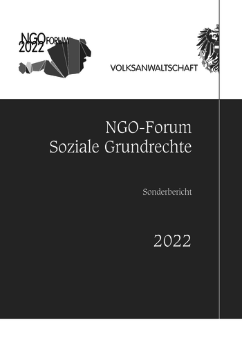 Sonderbericht - NGO-Forum 2022 - Tagungsband Titelbild