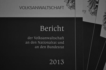 Parlamentsbericht 2013 der Volksanwaltschaft