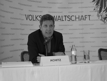 Volksanwalt Achitz anlässlich der Pressekonferenz zum Wien Bericht 2019