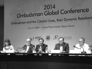 Günther Kräuter bei der "Global Ombudsman converence" in Seoul